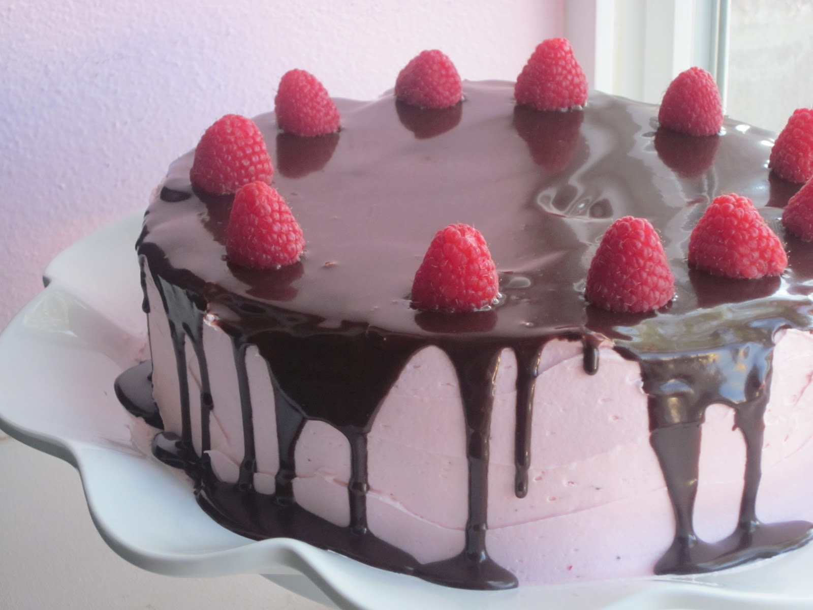 Sweet Luvin' In The Kitchen Chocolate Raspberry Truffle Cake